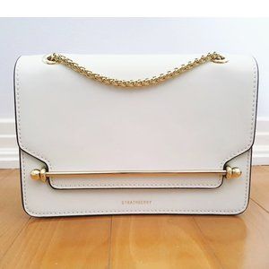 Strathberry East West Bag in White